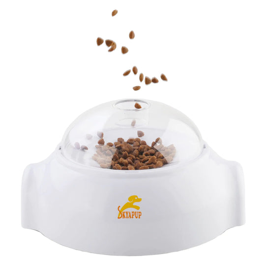 SKYAPUP Treat Dispensing Dog Toys Slow Feeding and Entertainment Mentally Stimulating Durable Safe Great for Cats and Mini Pigs