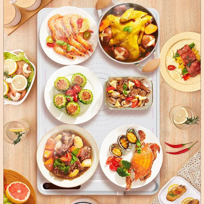 Adjustable Precision Heated Serving Tray